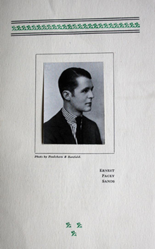 Brochure portrait of Ernest